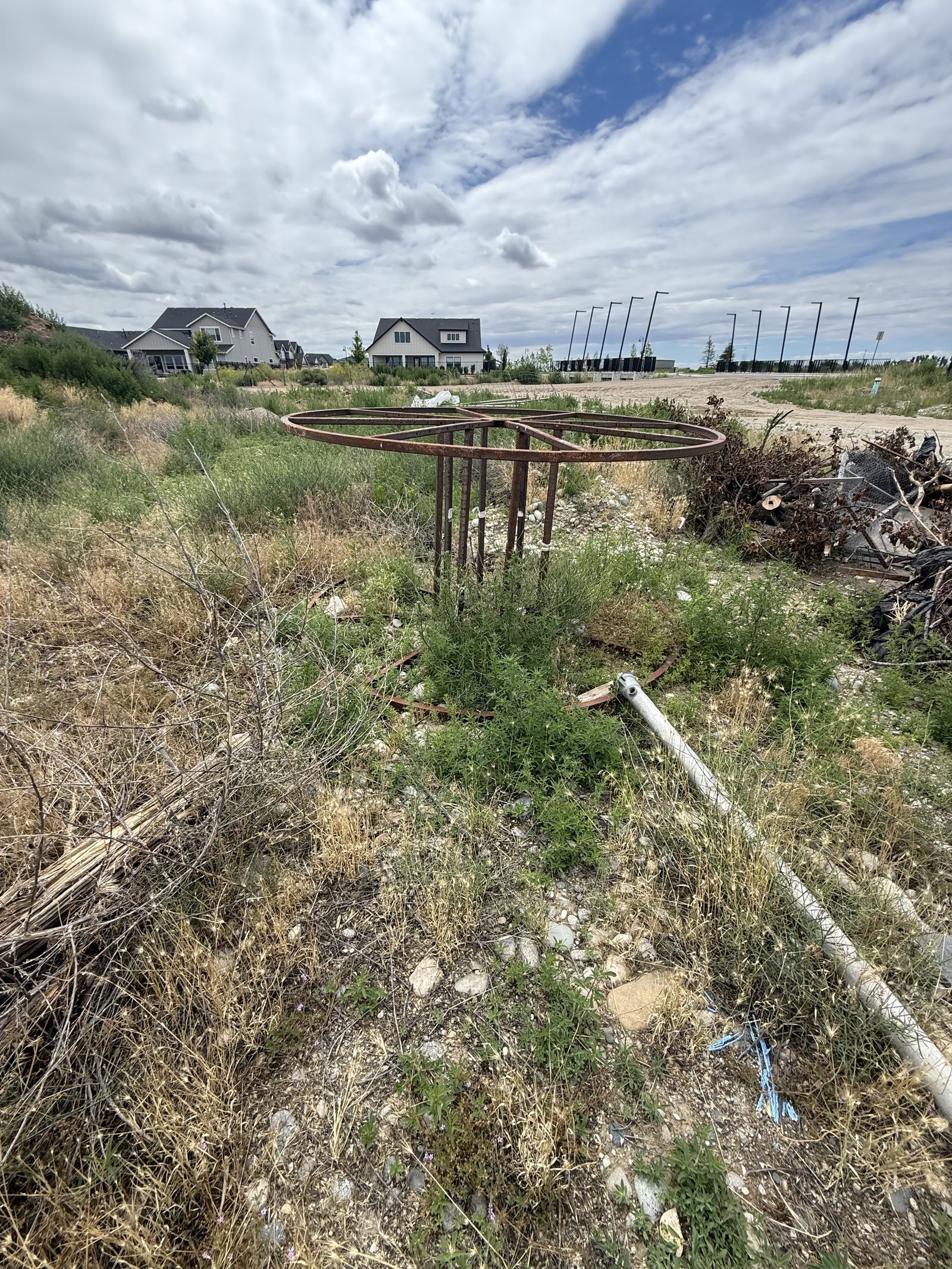 Property cleanout debris — Treasure Valley